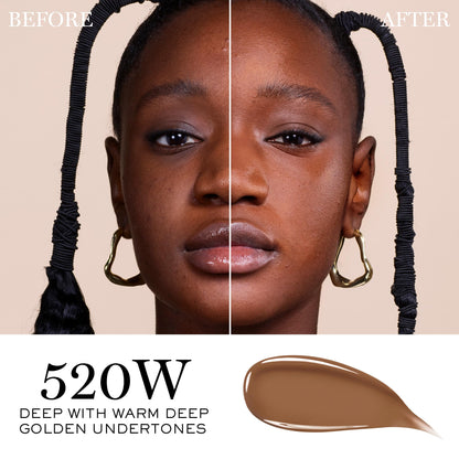 Lancôme Teint Idole Ultra Wear Care & Glow Foundation SPF 27 – Hydrating Medium Coverage 520W
