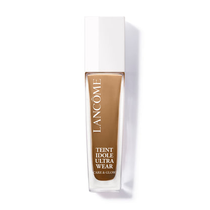 Lancôme Teint Idole Ultra Wear Care & Glow Foundation SPF 27 – Hydrating Medium Coverage, Glow Finish (445N)