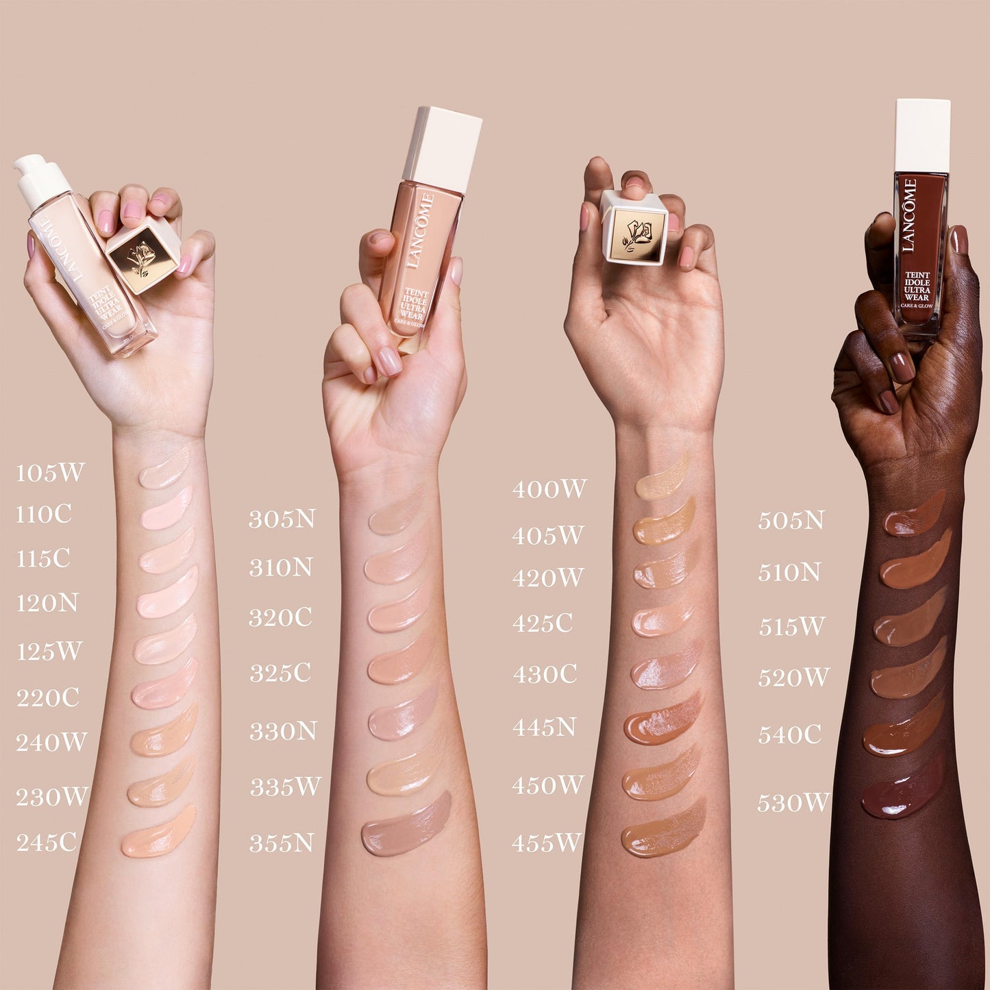 Lancôme Teint Idole Ultra Wear Foundation SPF 27 – Hydrating, Buildable Glow (515W)