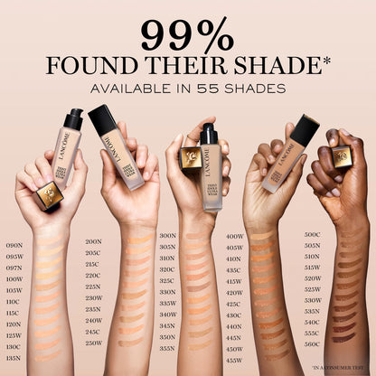 Lancôme Teint Idole Ultra Wear Natural Matte Foundation – 24HR Coverage, Hydration, Waterproof (200N Light)