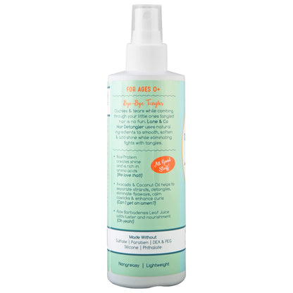 LANE & CO. Conditioning Detangler Spray for Kids & Babies – Leave-In Hair Conditioner, Plant-Based, 8 oz
