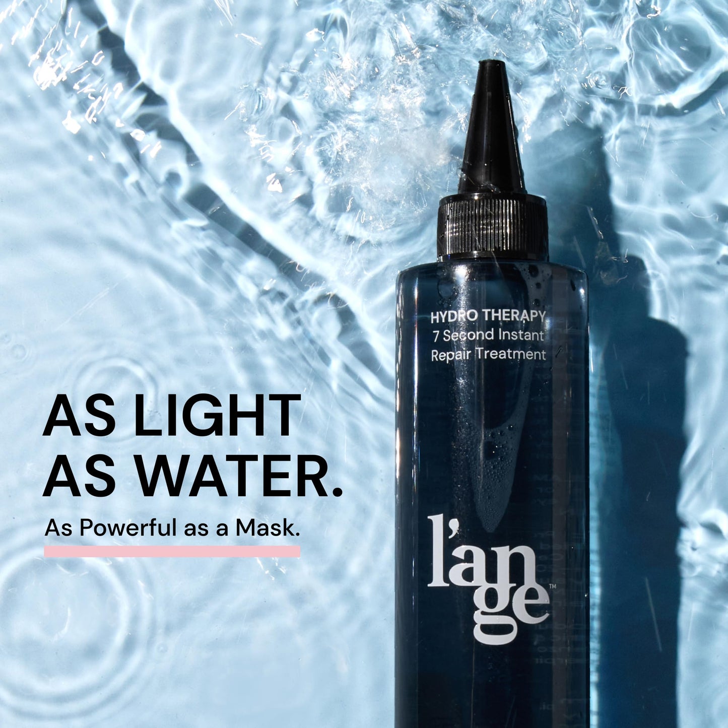 Hydro Therapy 7-Second Instant Repair | L'ANGE HAIR Lamellar Hydration, Detangler & Shine