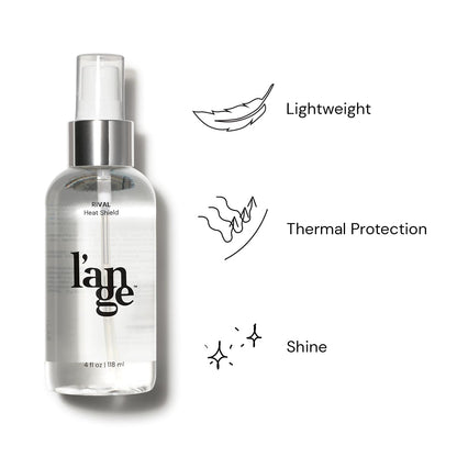 L'ANGE HAIR Rival Heat Shield | Heat Protection Spray with Keratin & Oils | 4 oz