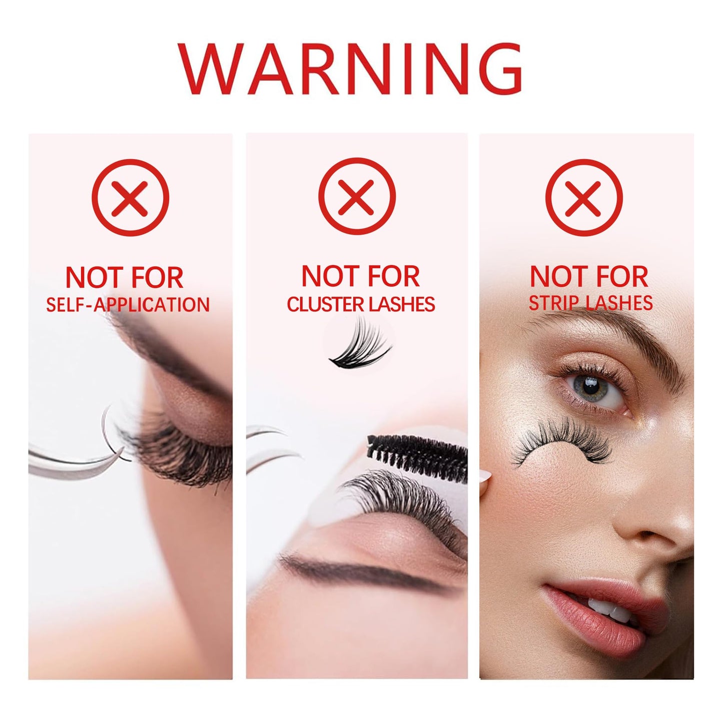 LANKIZ Strong Lash Extension Glue — 1 Sec Fast Dry, 6-8 Weeks Retention, 10ml, Low Fume