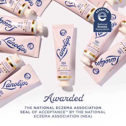 Lanolips 101 Ointment Multi-Balm Duo, Original Superbalm – Pure Lanolin Lip & Skin Care (2-Pack, 0.52 oz each)