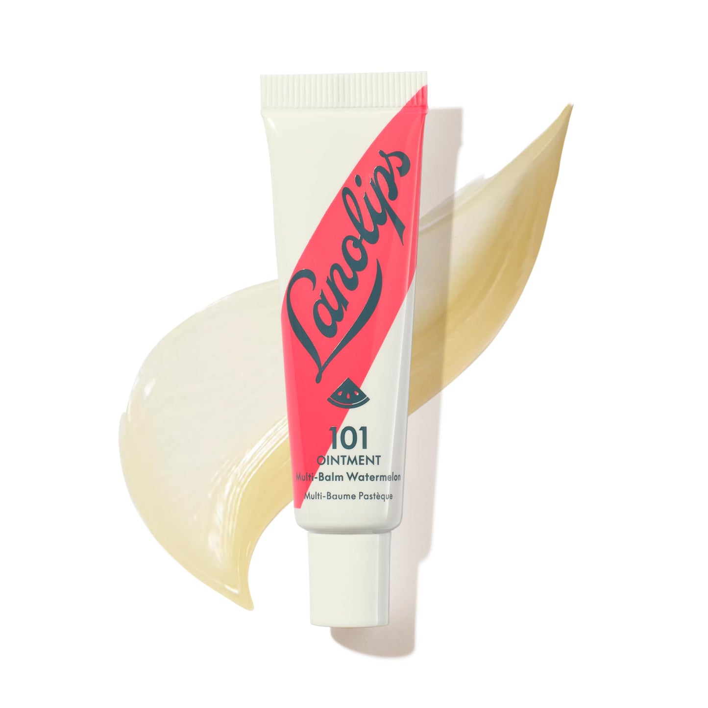 Lanolips 101 Ointment Watermelon Lip Balm – Hydrating Lanolin Ointment, 0.52 oz