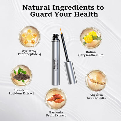 Lanonano Lash Serum – Fuller, Longer-Looking Lashes | Vegan & Cruelty-Free 0.1 Fl Oz (3ml)