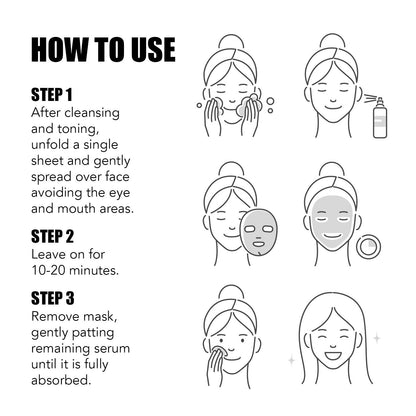 LAPCOS Tea Tree Sheet Mask | Daily Soothing Face Mask (5-Pack)