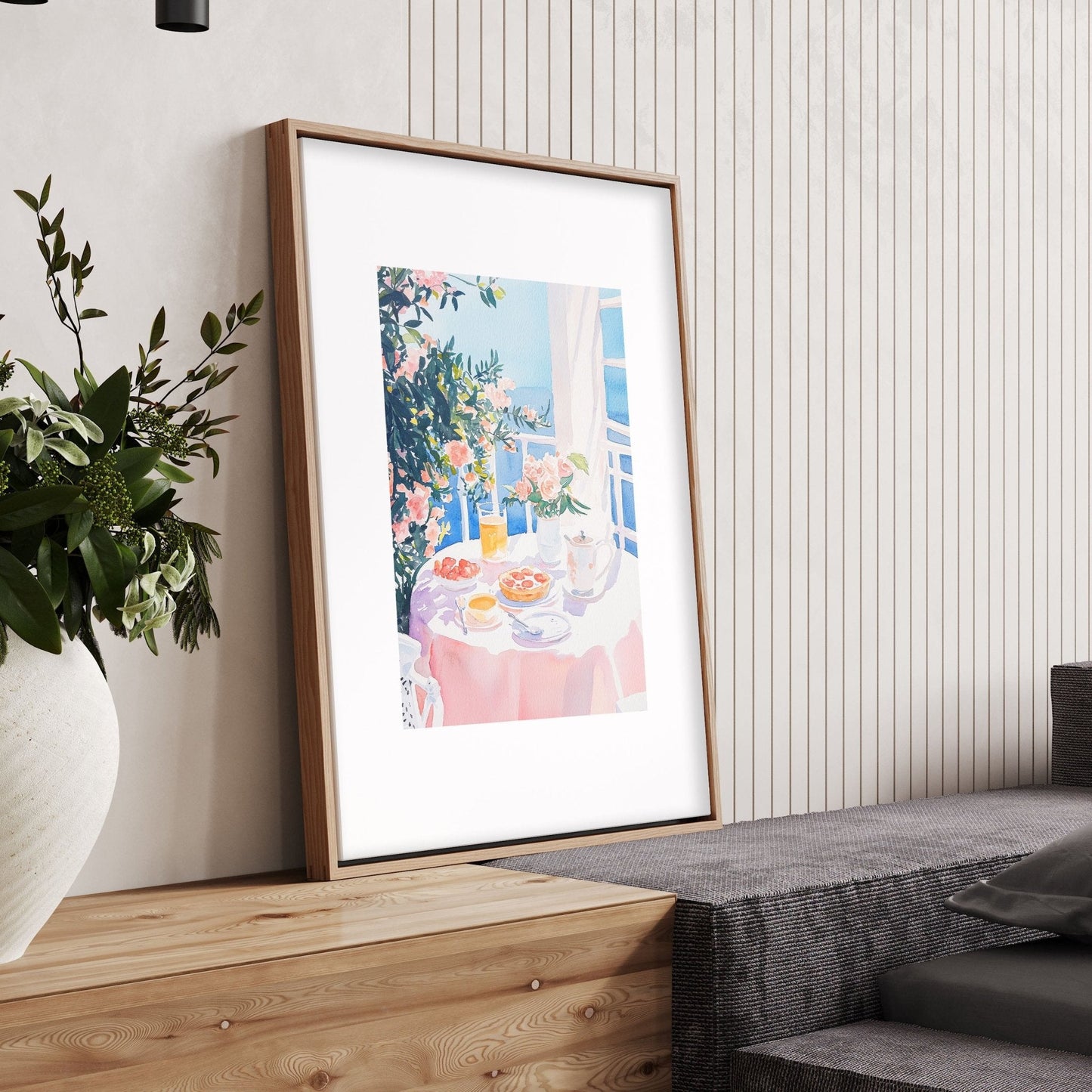 Large Canvas Pictures For Living Room | Set of 3 Beach Decor Wall art Prints