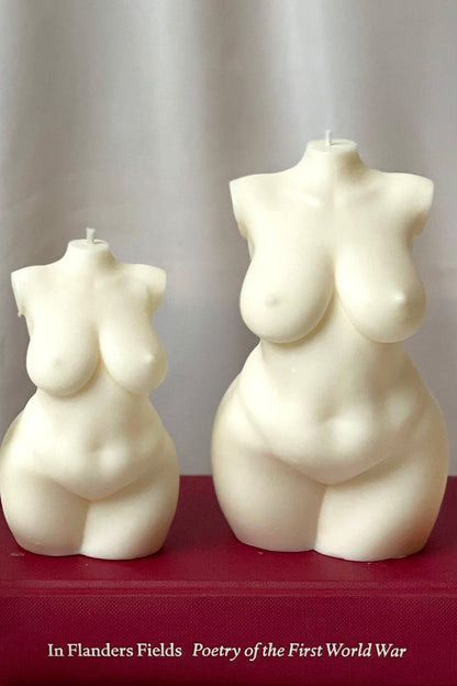 Large Curvy Body Candle