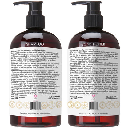 Laritelle Organic Hair Growth Set Sensual Bliss | Pure Organic Haircare
