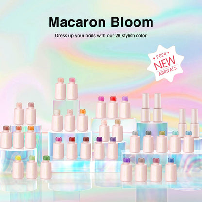 Larvall Beautpal 40 PCS Gel Nail Polish Set | All Seasons Collection – 36 Colors + Base & Top Coats (7ml)