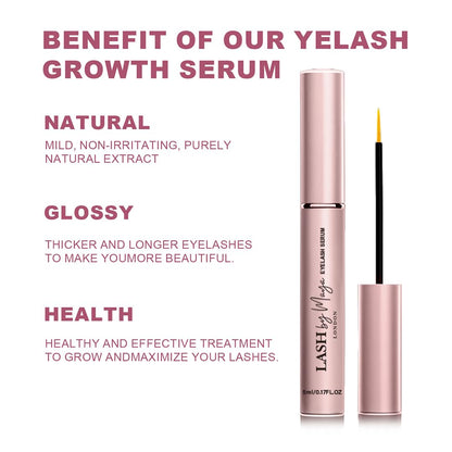 LASH by Maya Serum | Official LASH by Maya LONDON – Eyelash Growth Serum, Cruelty Free, Made in USA (5ml)