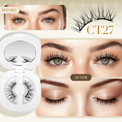 LASHVIEW Magnetic Eyelashes Kit CT27 – Natural Look with Applicator