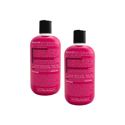 Latinus Beauty Rescue Impossible Keratin Anti-Frizz Shampoo – 2 x 12 oz Bottles