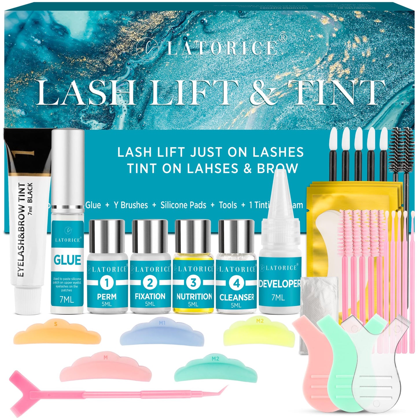 LATORICE Lash Lift Kit – Salon-Quality DIY Lash Curl & Brow Lamination at Home