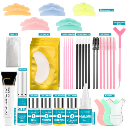 LATORICE Lash Lift Kit – Salon-Quality DIY Lash Curl & Brow Lamination at Home