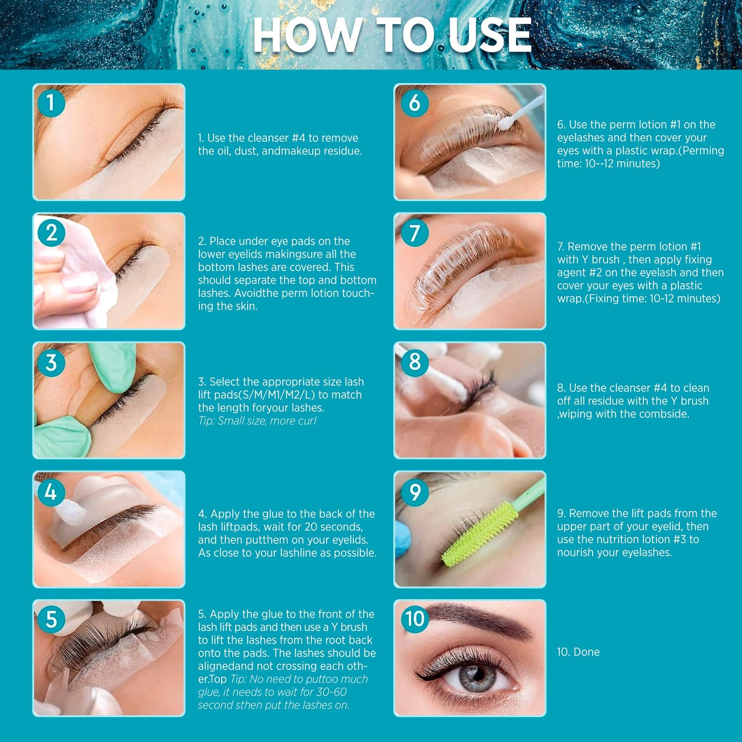 LATORICE Lash Lift Kit – Salon-Quality DIY Lash Curl & Brow Lamination at Home
