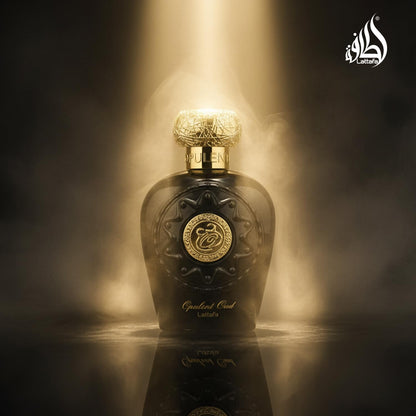 Lattafa Opulent Oud EDP for Unisex – 3.4 oz | Rich Oud, Sweet-Spicy Oriental Perfume