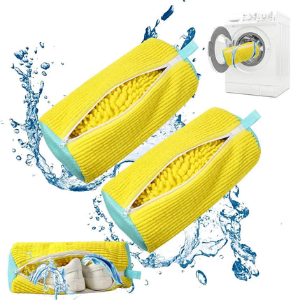 Laundry Shoe Washing Bag – Padded Net Protector for Machine Wash