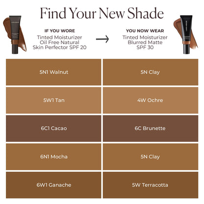 Laura Mercier Tinted Moisturizer Blurred Matte SPF 30 – Oil-Free, Buildable Coverage, Pore Blur, Mini Size
