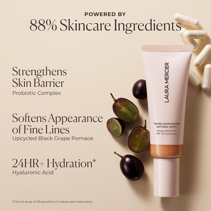 Laura Mercier Tinted Moisturizer Natural Dewy SPF 30 | 24HR Hydration & Buildable Coverage