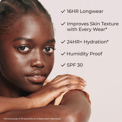 Laura Mercier Tinted Moisturizer Natural Dewy SPF 30 | 24HR Hydration & Buildable Sheer-to-Light Coverage