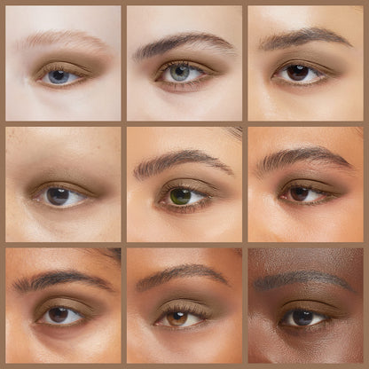 Lauren Brooke Cosmetiques Cream Eyeshadow Cocoa Latte Matte | Organic, Richly Pigmented Creme Eye Makeup