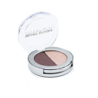 Lauren Brooke Cosmetiques Pressed Eyeshadow Duo – Tanzi & Moon Dust, Organic Vegan