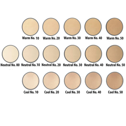 Lauren Brooke Cosmetiques Pressed Foundation Neutral No. 10 – Lightweight Medium Coverage, Soft Matte Finish