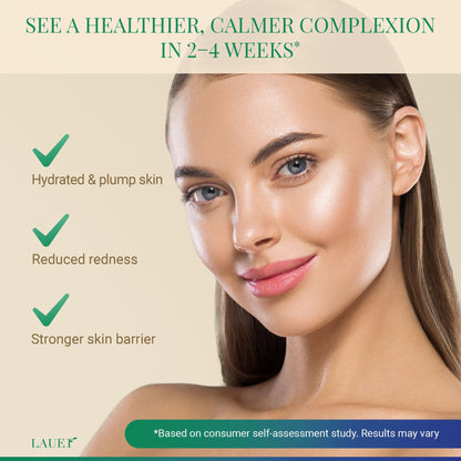 LAUER COSMETIC Centella Asiatica Ampoule Serum 95% Madagascar Extract – Redness Relief & Barrier Repair