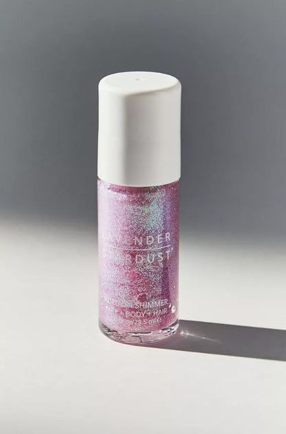 Lavender Stardust Roll-On Shimmer – Prism Glow for Face, Body & Hair
