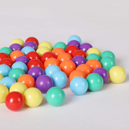 Laviesto 60 Pcs Replacement Marbles for Chinese Checkers – 16mm Acrylic Balls, 6 Colors