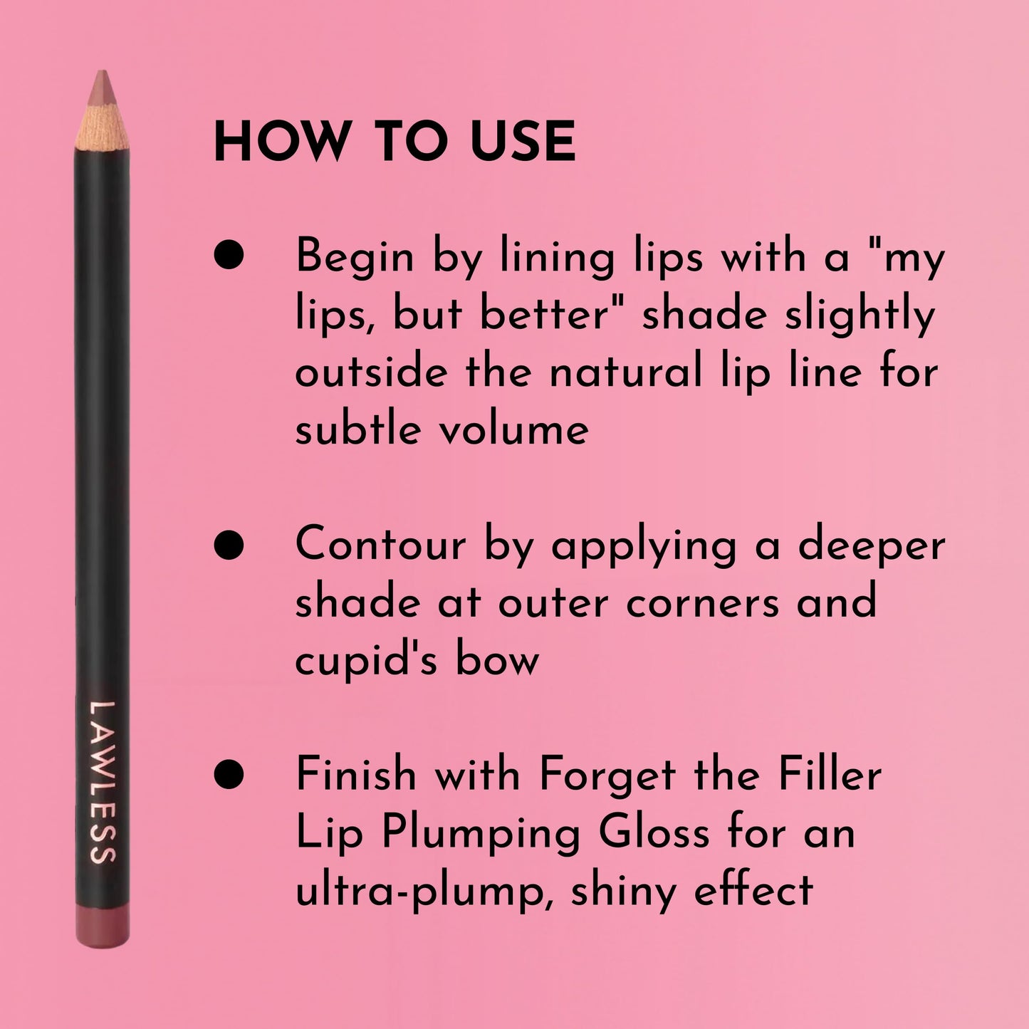 Lawless Forget the Filler Definer Liner – Honey Rose