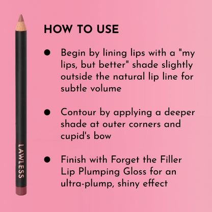 Lawless Forget the Filler Definer Liner – Honey Rose