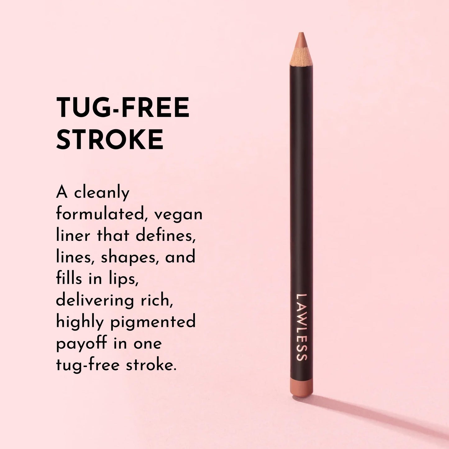 Lawless Forget The Filler Definer Liner Nude Honey | Precise Lip Definition