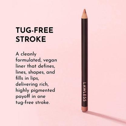 Lawless Forget The Filler Definer Liner Nude Honey | Precise Lip Definition