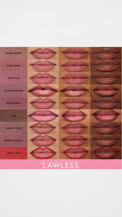 Lawless Forget The Filler Definer Liner - Blushed Nude | Lip Plumping Gloss