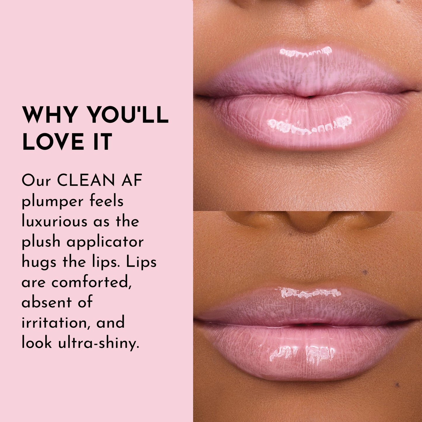 Lawless Forget the Filler Lip Plumping Gloss - Strawberry Milkshake (0.11 oz) | Vegan, Cruelty-Free, Hydrating Shine
