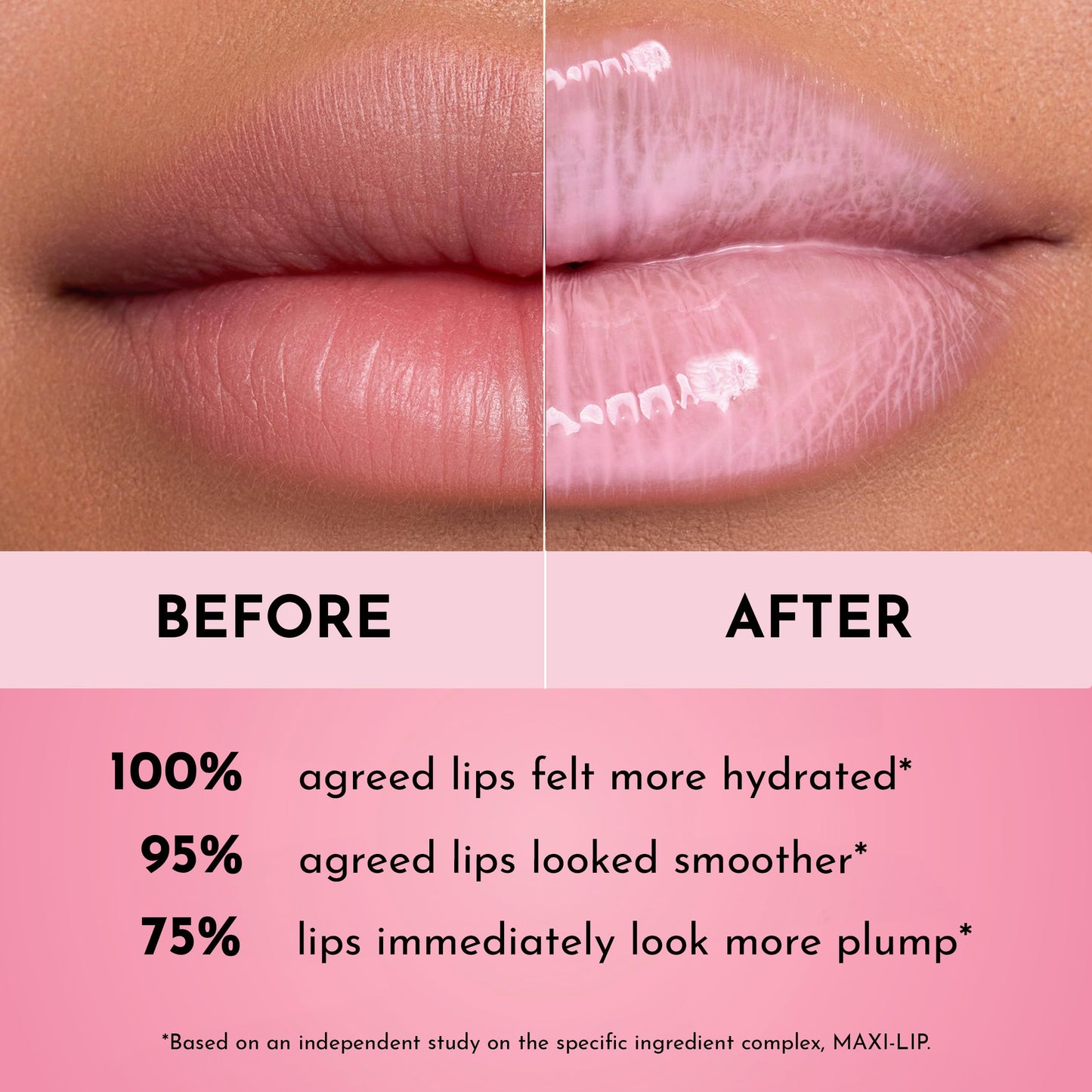 Lawless Forget the Filler Lip Plumping Gloss - Strawberry Milkshake (0.11 oz) | Vegan, Cruelty-Free, Hydrating Shine