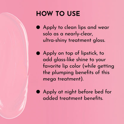Lawless Forget the Filler Lip Plumping Gloss – Strawberry Shortcake | Hydration + High Shine