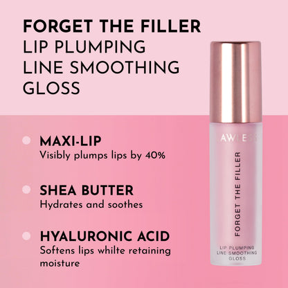 Lawless Forget The Filler Lip Plumper Line Gloss – Lavender Sorbet