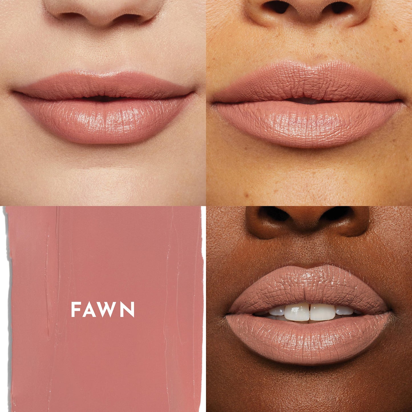 Lawless Forget the Filler Lip-Plumping Satin Lipstick – Fawn (0.1 oz)