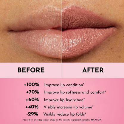 Lawless Forget the Filler Lip-Plumping Satin Lipstick Soft Truffle