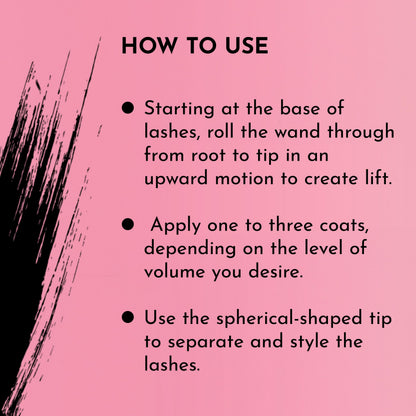 LAWLESS The One & Done Volumizing Mascara – Clean, Long-Wear Formula in Sunset Peach & Black
