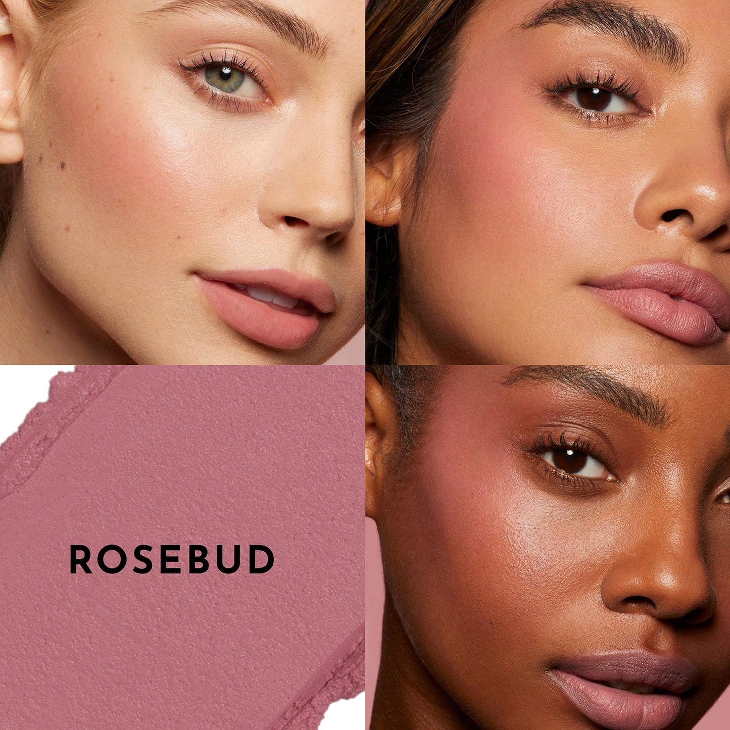 LAWLESS Pinch My Cheeks Soft-Blur Cream Blush – Rosebud & Pink (0.18 oz) | Buildable Color
