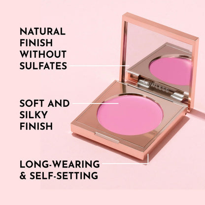 LAWLESS Pinch My Cheeks Soft-Blur Cream Blush - Gumdrop | Talc-Free, Buildable Cloud Finish