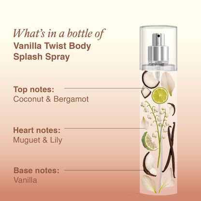 Layer'r Wottagirl Body Spray Vanilla Twist – 135ml | All-Day Freshness