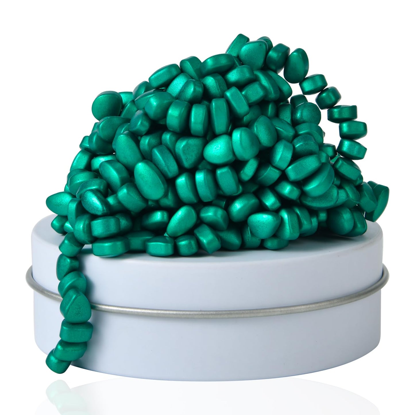 LCVUUK Fidget Toys for Adults – Cyan Ferrite Rocks Desk Toy, Stress Relief & Gift Idea