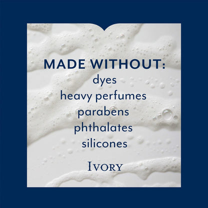 LDREAMAM Ivory Body Wash Original – Dye-Free Hydration, 3 x 21 fl oz